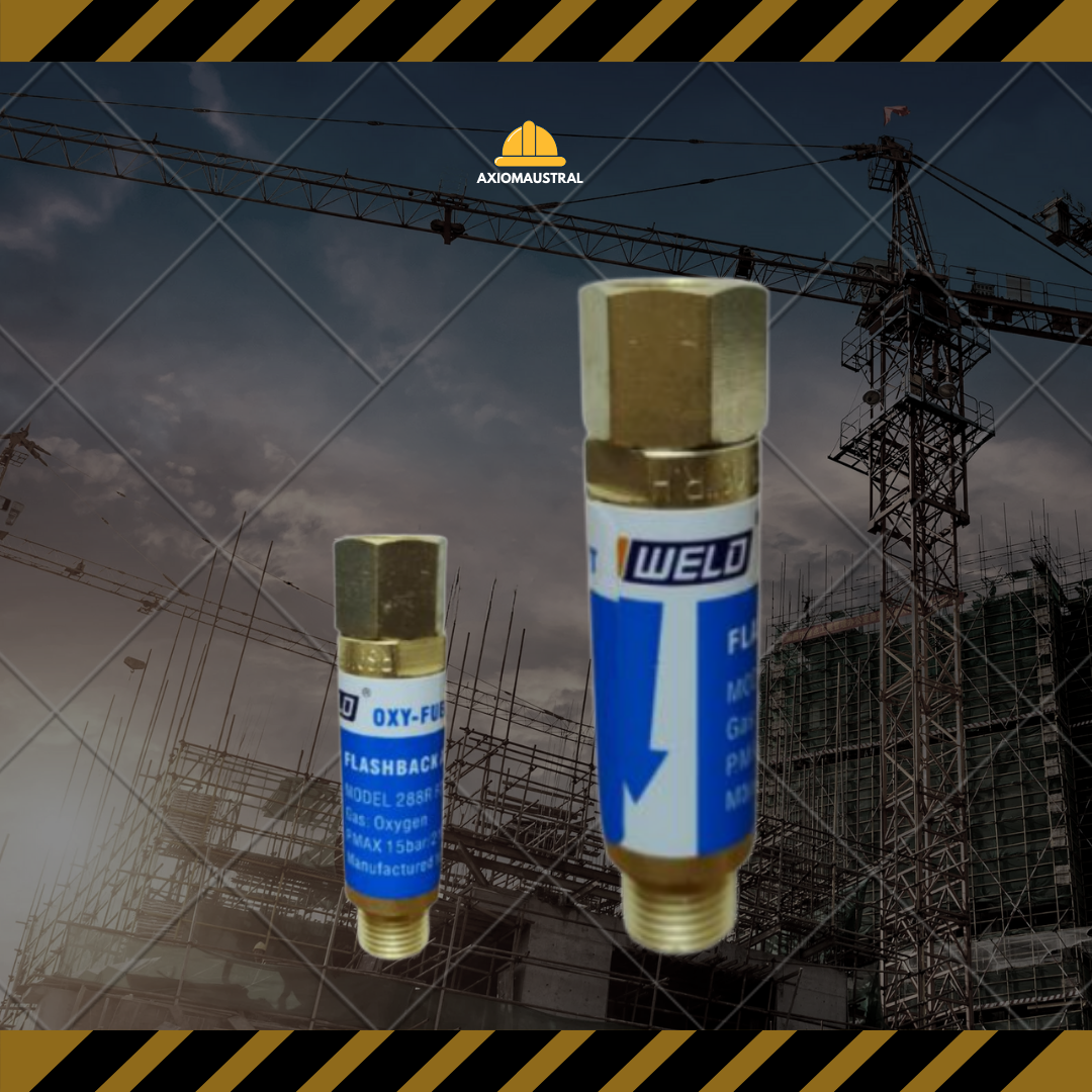 VALVULA ATRAPALLAMA REGULADOR DE OXIGENO