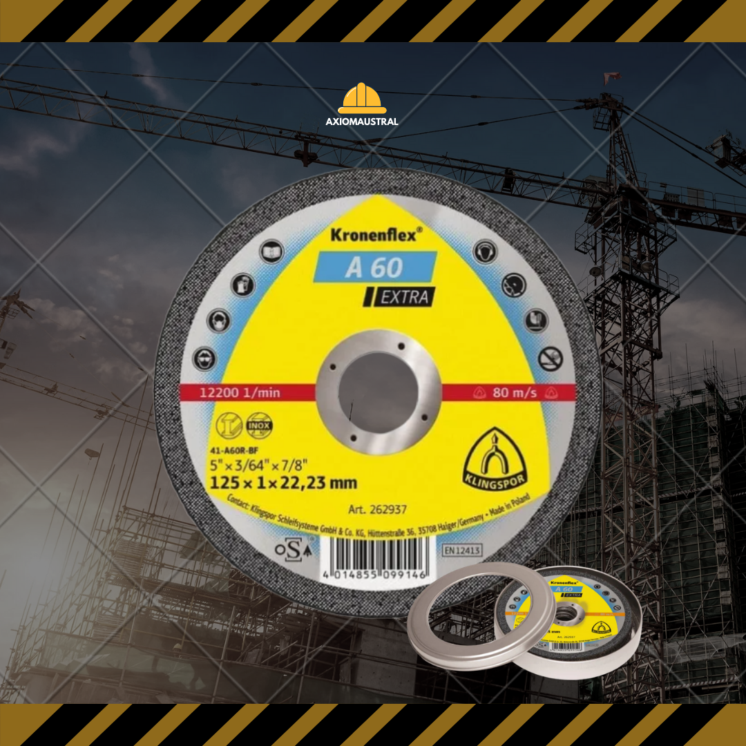 DISCO DE CORTE KLINGSPOR EXTRA 115 mm (4 1/2mm)