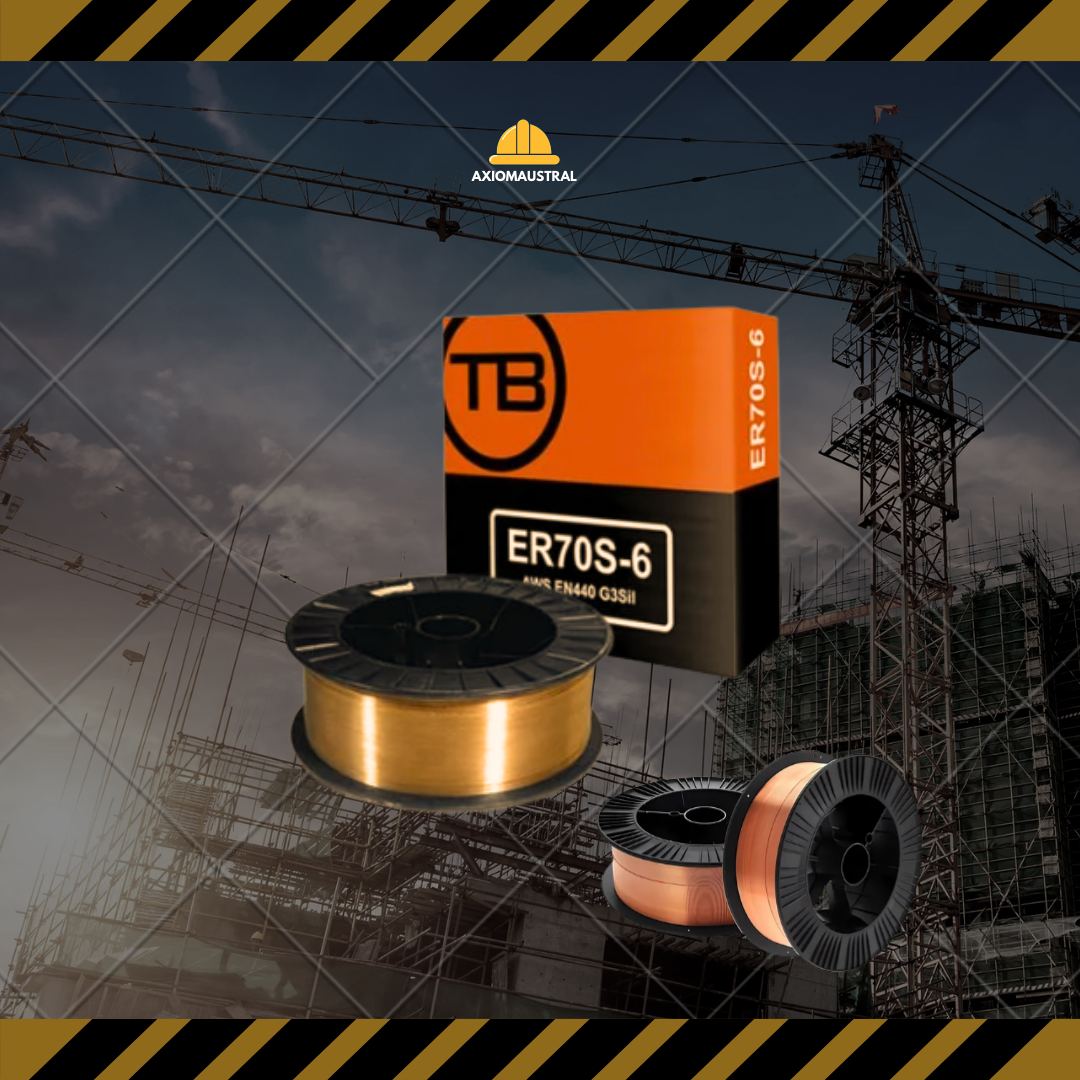 ALAMBRE MIG ACERO CARBONO ER70S-6 0.8-1.2mm TB